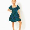 Girls Koji Brocade Dress